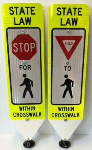 Impact Recovery Pedestrian Crossing Replacement Panels IRS