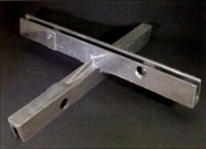 Street sign cross extruded 120CPX090