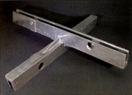 Street sign cross flat 120CPF090