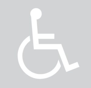 Stencil Handicapped Parking