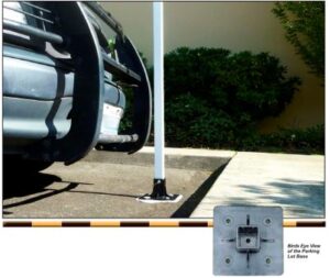 Plastic sign base