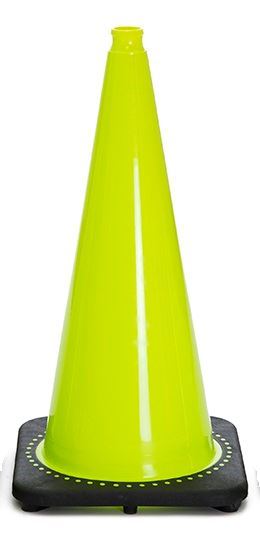 28" Cone Lime Non-Reflective