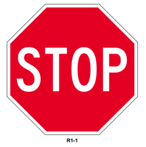 30" Stop Sign