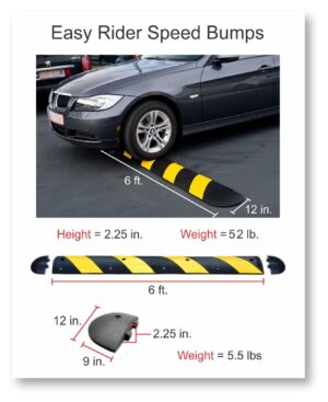Rubber Speed Bump