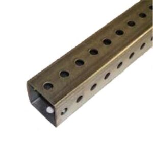 12' Galvanized Square Post