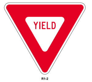 36" Yield Sign