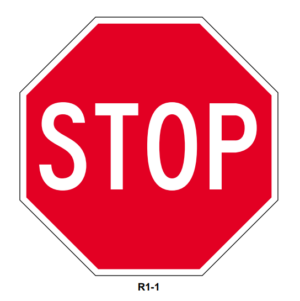 24" Stop Sign