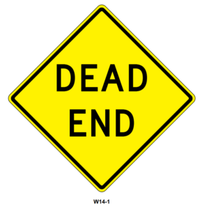 24"x24" Dead End