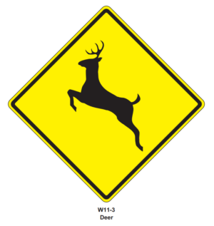 24"x24" Deer Symbol