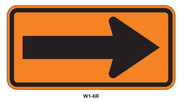 48"x24" Arrow Symbol - Image 2