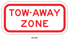Tow-Away Zone