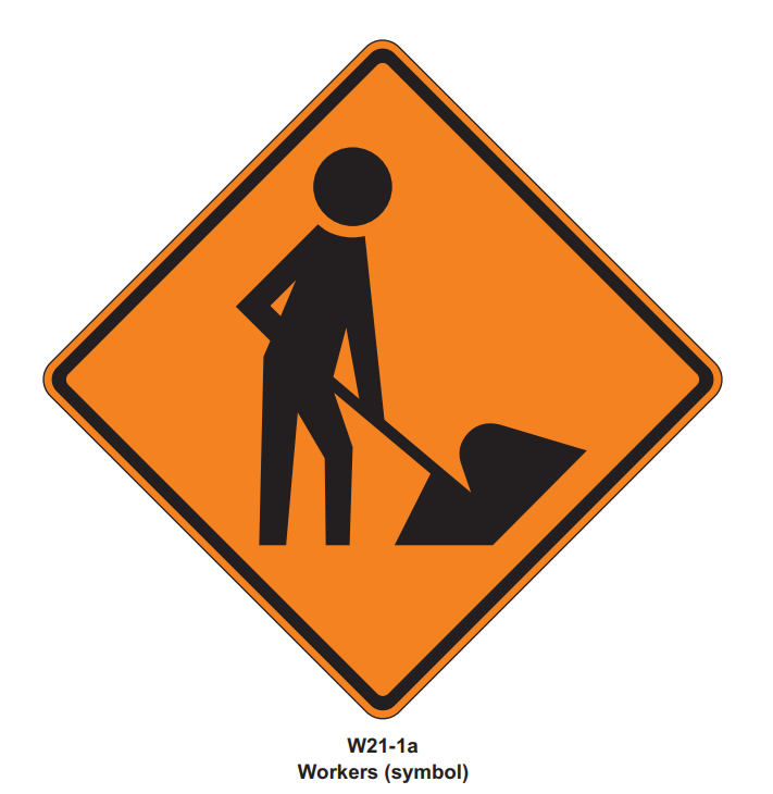 Roll-Up Workers Symbol