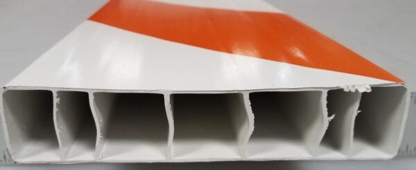 8' Reflective Barricade plank - Image 3