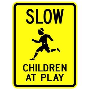 18"x24" Slow Children at Play