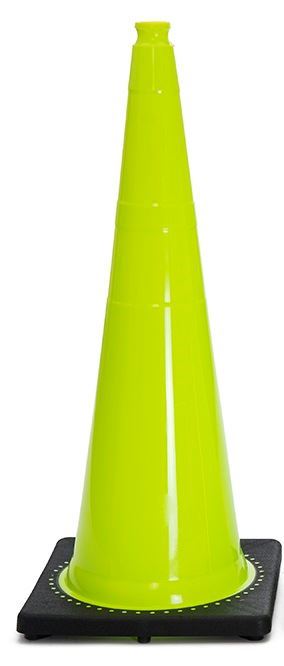 36" Cone Lime Non-Reflective