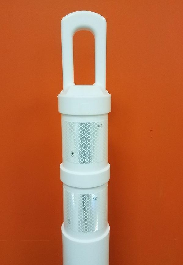 White A-Top Delineator Post -Top Only