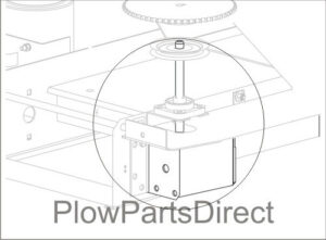 Western / Fisher Poly-Caster Gear case - Discontinued