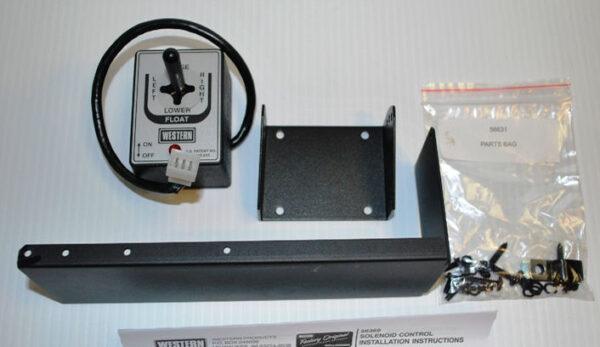 Western snowplow Joystick control
