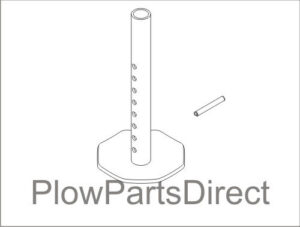 Western Snow Plow Stand shoe