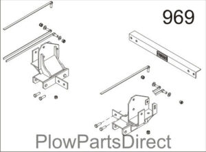 UltraMount truck mount Dodge-63883-2 or 969