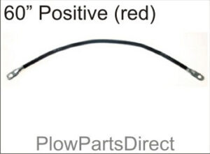 Western 60" positive cable