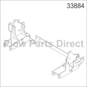 UltraMount truck mount Dodge 33884 -Fits Gas Engines Only!