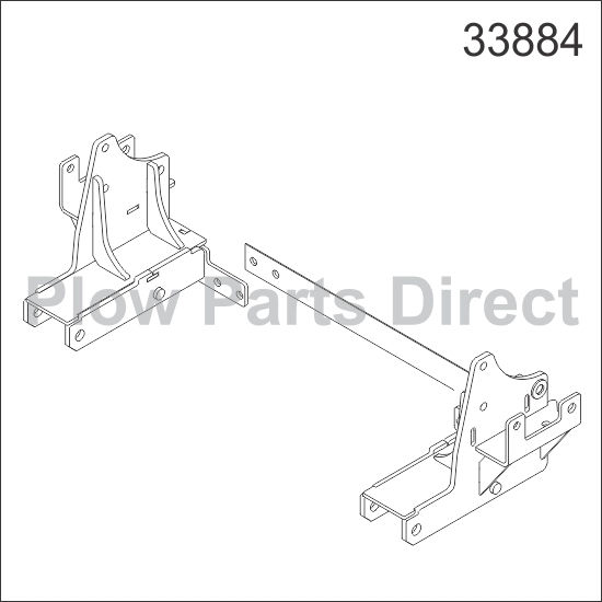 UltraMount truck mount Dodge 33884 -Fits Gas Engines Only!