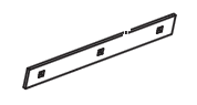 Western Retainer Bar -Wideout - 50644
