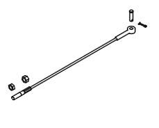 Western Cable Assy w hardware- Prodigy - 42389
