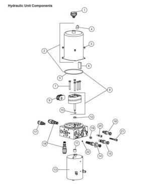 Western Hydraulic Unit Service Kit- Prodigy 41866