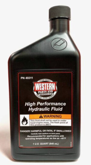 Western Snow Plow Oil Quart