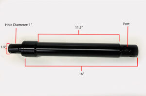 Snoway angle cylinder
