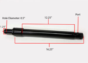 Snoway angle cylinder