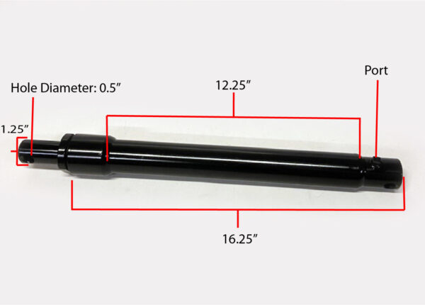 Snoway angle cylinder