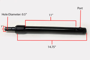 Snoway angle cylinder