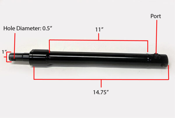 Snoway angle cylinder