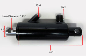 Snoway lift cylinder
