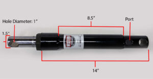 Western Angle Ram Assembly 1 1/2 x 8 HTS - 69495