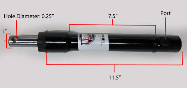 Angle Ram Assembly 1 x 7 - Defender - 77478