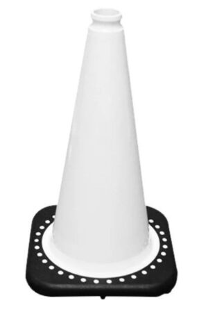 18" Cone White Non-Reflective