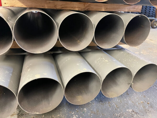 Steel Bollard - 84" x 6" Primed unfilled