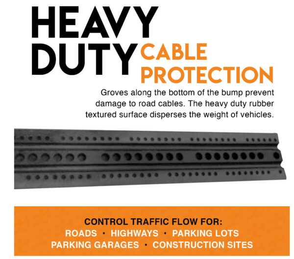 Rubber Speed Bump RSH-6-X - Image 2