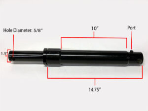 Snoway angle cylinder