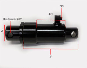 Snoway lift cylinder