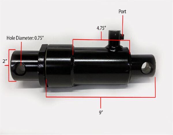 Snoway lift cylinder