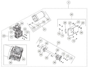 Electric Conveyor Drive Kit - Striker - 99091