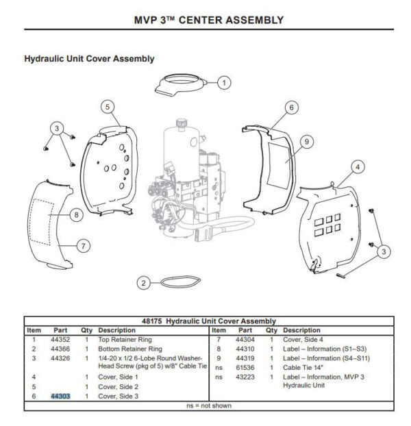 Western Cover Hydraulic Side 02 - 44302