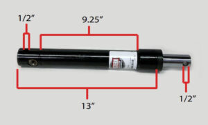 Western Ram Assy 1.25" x 8.625" Enforcer- 77424
