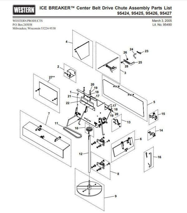 Western Rear Deflector Kit - 95487 - Image 2