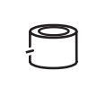 Spinner Spacer for use with thick bearing - 68592